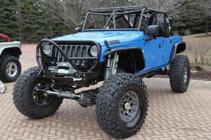 Jeep Wrangler Blue Crush Concept by Mopar 2011 года